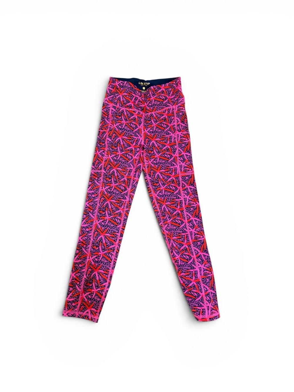 Lilly Pulitzer New with Tags M Weekender High Rise Leggings passion Fruit Pink